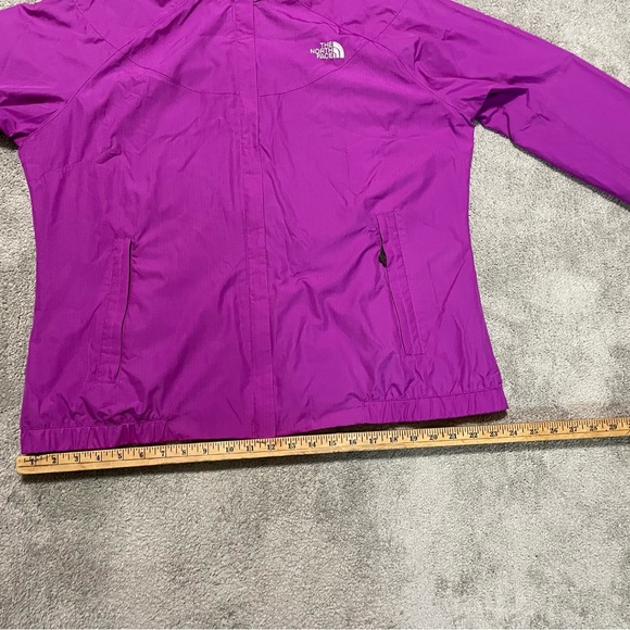 The Northface Jacket Womens XL Hyvent Lightweight Pink Magenta Breathable - Picture 15 of 16